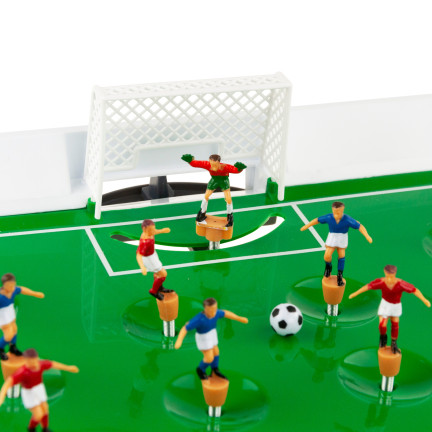 TG77434 TISCHFUSSBALL AUF FEDERN FAMILIENSPORTSPIEL