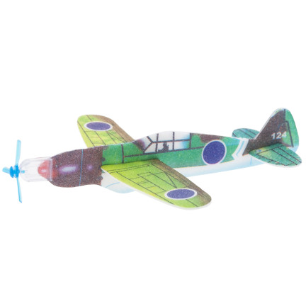 TG77579 POLYSTYROL FLUGZEUG DART SPIELZEUG LICHT FÜR KINDER