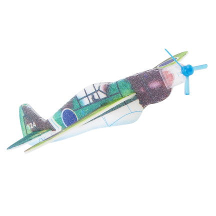 TG77579 POLYSTYROL FLUGZEUG DART SPIELZEUG LICHT FÜR KINDER