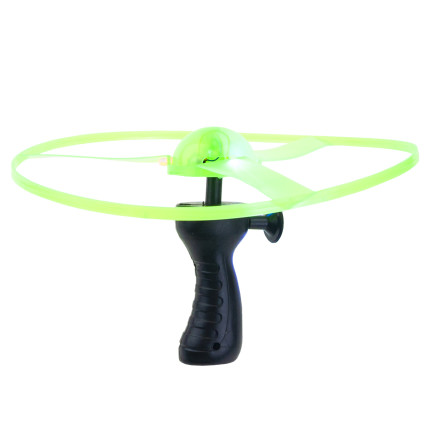 TG77580 FLIEGENDE SCHEIBE LAUNCHER PROPELLER LEUCHTET RGB GROSS