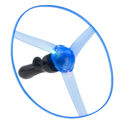 TG77580 FLIEGENDE SCHEIBE LAUNCHER PROPELLER LEUCHTET RGB GROSS