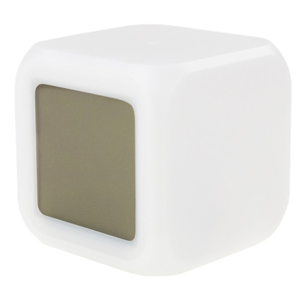 TG77583 WECKER CHAMÄLEON LCD LEUCHTET MIT THERMOMETER KALENDER