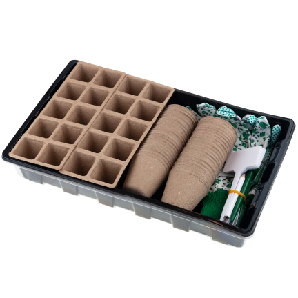 TG77610 Mini-Gewächshaus SURFACE CULTIVATION KIT THORF CONTAINERS Handschuhe