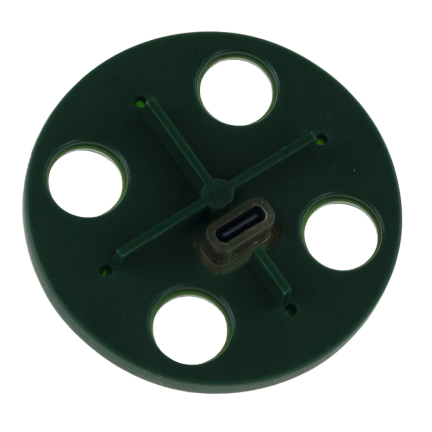 TG77615 Set aus 5 Mini-Setzlingsgewächshäusern mit LED-Beleuchtung, ideal für Keimung und Pflanzenwachstum, Startertrays