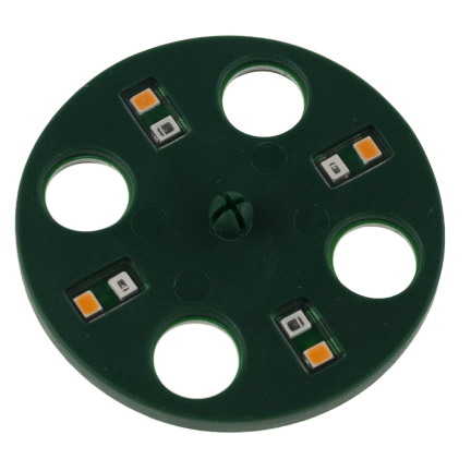 TG77615 Set aus 5 Mini-Setzlingsgewächshäusern mit LED-Beleuchtung, ideal für Keimung und Pflanzenwachstum, Startertrays
