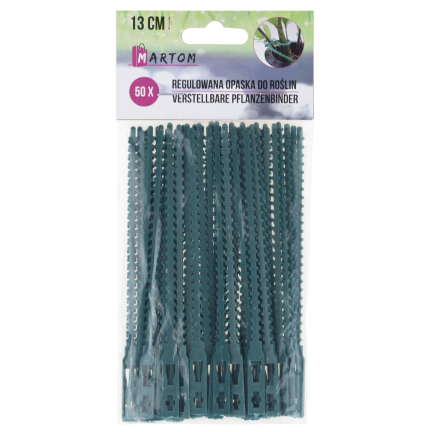 TG77620 Pflanzenklammern, Gartenklammern, Clips, Kletterklammern, 50 Stück.