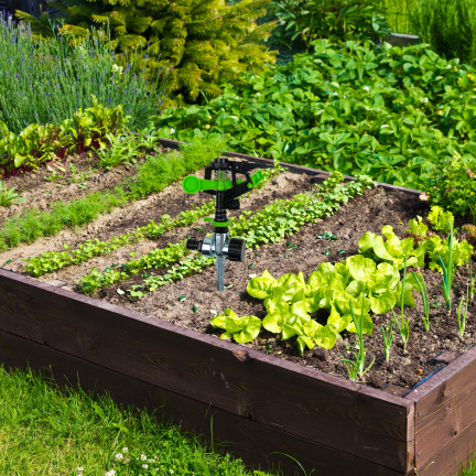 TG77627 Pulsierender Gartenregner, Metallgarten zur Bewässerung, Sprüher