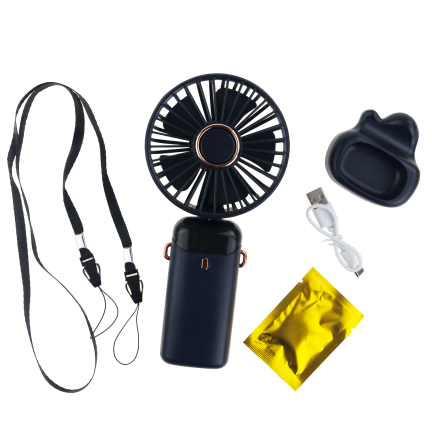 TG77644 VENTILATOR WINDMÜHLE MINI HANDVENTILATOR REISE STRANDVENTILATOR