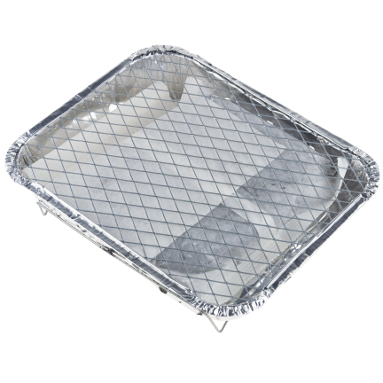TG77664 Einweggrill, Reisegrill, Anzündplatte, Kleingartengrill, BBQ-Picknick
