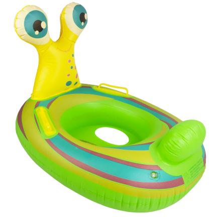 TG77790 AUFBLASBARE SCHNECKE SCHWIMMEN STRAND RAD FÜR DEN POOL