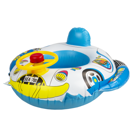 TG77791 KINDERSCHWIMMRAD-PONTONAUTO MIT LENKRAD