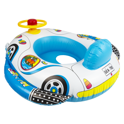 TG77791 KINDERSCHWIMMRAD-PONTONAUTO MIT LENKRAD