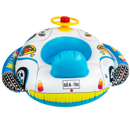 TG77791 KINDERSCHWIMMRAD-PONTONAUTO MIT LENKRAD