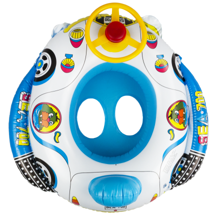 TG77791 KINDERSCHWIMMRAD-PONTONAUTO MIT LENKRAD