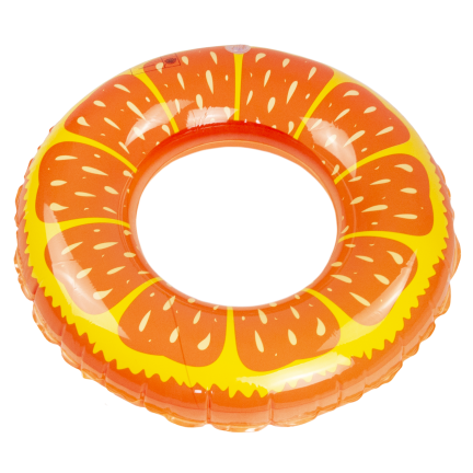 TG77798 AUFBLASBARES RAD ORANGE FÜR SCHWIMMEN STRAND KINDERBECKEN