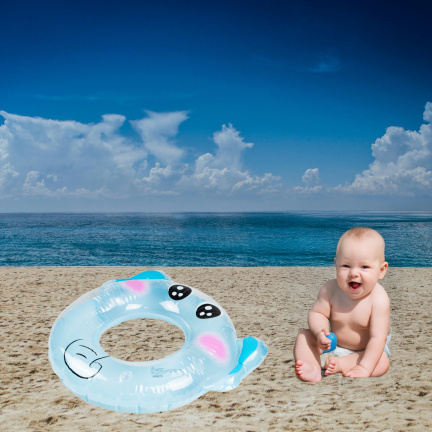 TG77800 AUFBLASBARE RAD ELEFANT ELEFANT FÜR KINDER FÜR SCHWIMMBAD STRAND
