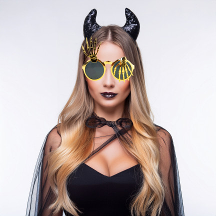 TG78569 halloween brille lustig foto booth foto dekoration party favours