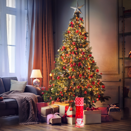 TG78760 Flaschenhülle, Beutel, Verpackung, Etui, Weihnachtsartikel, Nikolausgeschenk