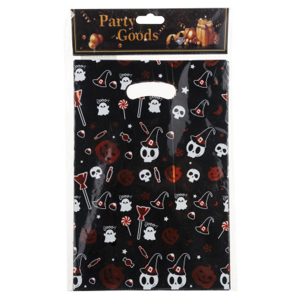 Bonbontüten, Geschenktüten, Folientüten, gemischte Designs, Halloween-Dekoration, 10er-Set.