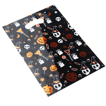 Bonbontüten, Geschenktüten, Folientüten, gemischte Designs, Halloween-Dekoration, 10er-Set.