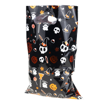 Bonbontüten, Geschenktüten, Folientüten, gemischte Designs, Halloween-Dekoration, 10er-Set.