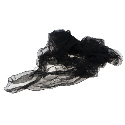 Künstliches Spinnennetz, schwarzes Netz, Halloween-Dekoration, universell einsetzbar, Größe 80x200 cm