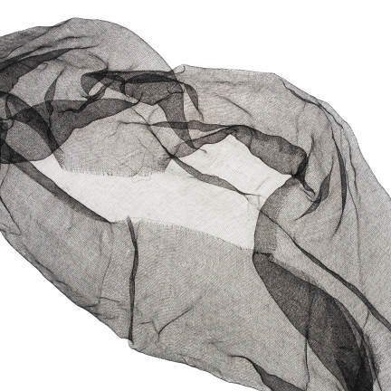 Künstliches Spinnennetz, schwarzes Netz, Halloween-Dekoration, universell einsetzbar, Größe 80x200 cm