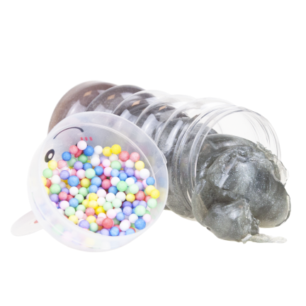 Slime, Knetmasse, zum Spielen, für Kinder, mit Behälter, elastisch, verschiedene Farben