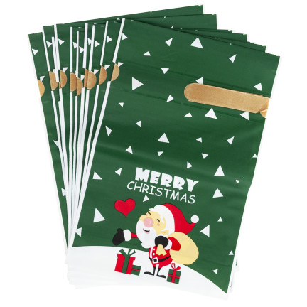 TG80077 GESCHENK TASCHEN WEIHNACHTEN SÜSSIGKEITEN 10PCS