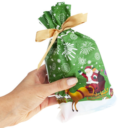 TG80077 GESCHENK TASCHEN WEIHNACHTEN SÜSSIGKEITEN 10PCS