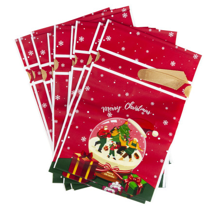 TG80077 GESCHENK TASCHEN WEIHNACHTEN SÜSSIGKEITEN 10PCS