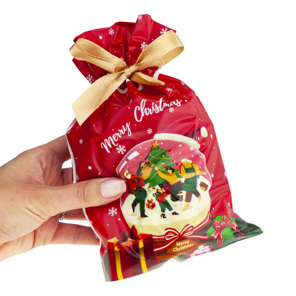 TG80077 GESCHENK TASCHEN WEIHNACHTEN SÜSSIGKEITEN 10PCS