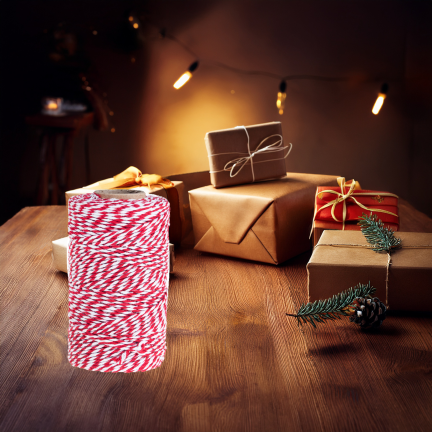 TG80079 Zierkordel zum Verpacken von Geschenken, Band, Schleife