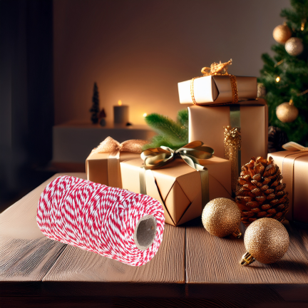 TG80079 Zierkordel zum Verpacken von Geschenken, Band, Schleife