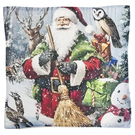 TG80101 – Set mit 4 Weihnachtskissenbezügen, dekorative Kissen für Weihnachten
