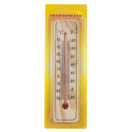 Quecksilberfreies Farbstoff-Raumthermometer für Büro und Lager 