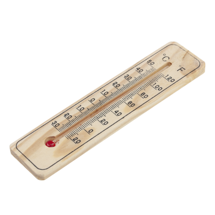 Quecksilberfreies Farbstoff-Raumthermometer für Büro und Lager 