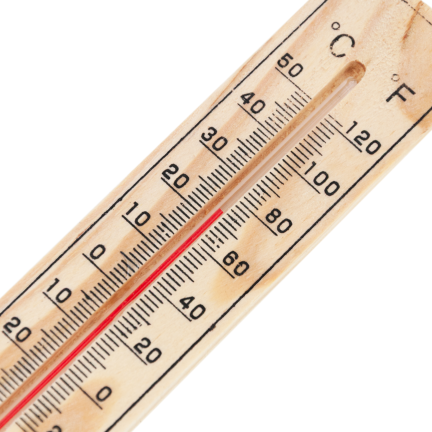 Quecksilberfreies Farbstoff-Raumthermometer für Büro und Lager 