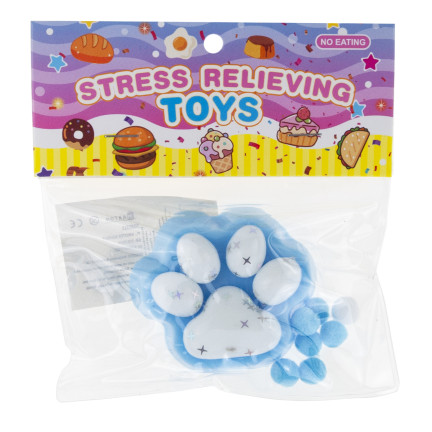 TG80355 KATZE PFOTE SQUISHY KATZE PÄDAGOGISCHES SPIELZEUG ANTI-STRESS SQUISHY KATZE
