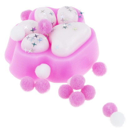 TG80355 KATZE PFOTE SQUISHY KATZE PÄDAGOGISCHES SPIELZEUG ANTI-STRESS SQUISHY KATZE