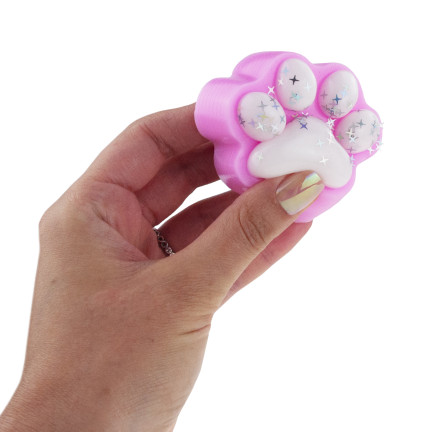 TG80355 KATZE PFOTE SQUISHY KATZE PÄDAGOGISCHES SPIELZEUG ANTI-STRESS SQUISHY KATZE
