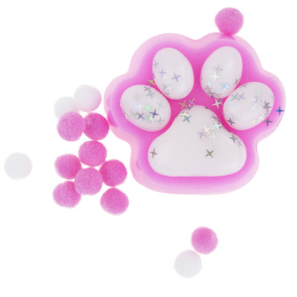 TG80355 KATZE PFOTE SQUISHY KATZE PÄDAGOGISCHES SPIELZEUG ANTI-STRESS SQUISHY KATZE