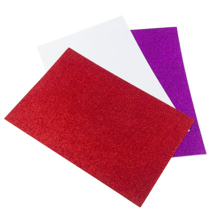 TG80399 KREATIVER SCHAUMSTOFFKLEBER A4 DEKORATIVE KREATIVE BLÄTTER 10PCS/KPL