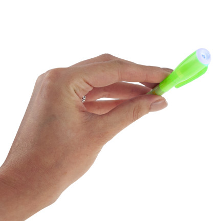 TG80416 1 Stück unsichtbarer Markierstift mit UV-Taschenlampe für Kinder