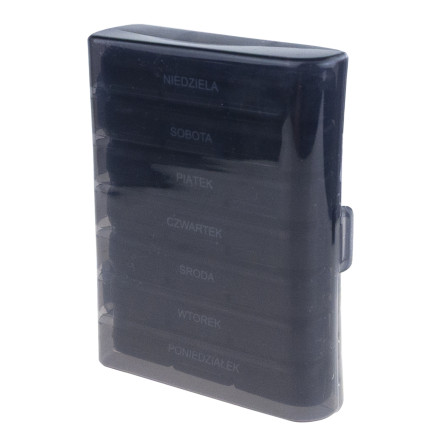 Medikamenten-Organizer, Tablettenbox, 7 Tage, Woche, 3 Mahlzeiten, Wochenetui