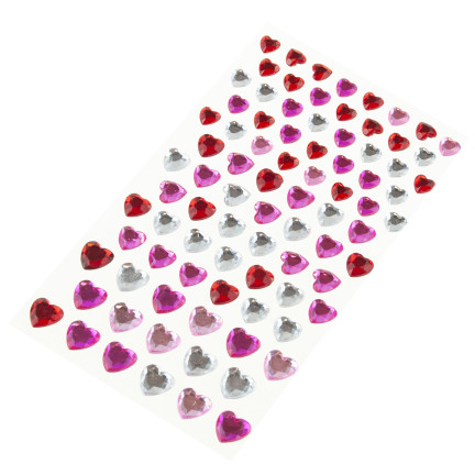 TG80421 SELBSTKLEBENDE KRISTALLE STRASSSTEINE ZIRKONE AUFKLEBER DIAMANTEN