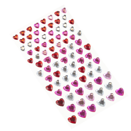 TG80421 SELBSTKLEBENDE KRISTALLE STRASSSTEINE ZIRKONE AUFKLEBER DIAMANTEN