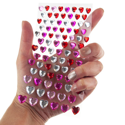 TG80421 SELBSTKLEBENDE KRISTALLE STRASSSTEINE ZIRKONE AUFKLEBER DIAMANTEN