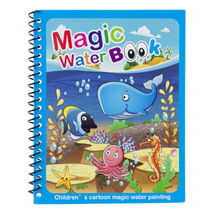 TG80427 AQUARELLBUCH MIT AQUARELLSTIFT BUCH MIT TIEREN