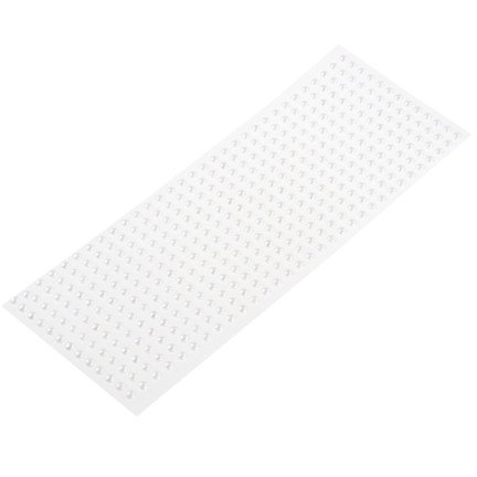 Selbstklebende Perlen, Aufkleber mit Kristallen und Perlen, in Blisterverpackung, 6 mm, Set mit 400 Stück.